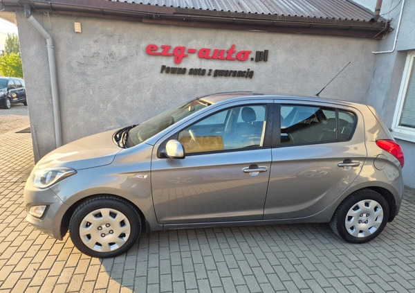 Hyundai i20 cena 23900 przebieg: 139460, rok produkcji 2013 z Zgierz małe 301